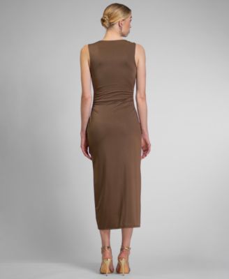 Women's One Shoulder Midi Dress