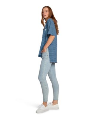 Women's Brave Soul Oversized Striped T-Shirt