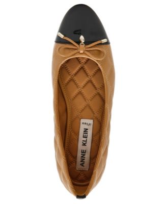 Women's Luci Quilted Cap Toe Ballet Flats