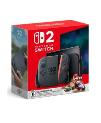 - Switch 2 + Mario Kart World Bundle With Accessories