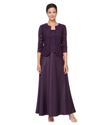 Petite Lace Dress and Jacket