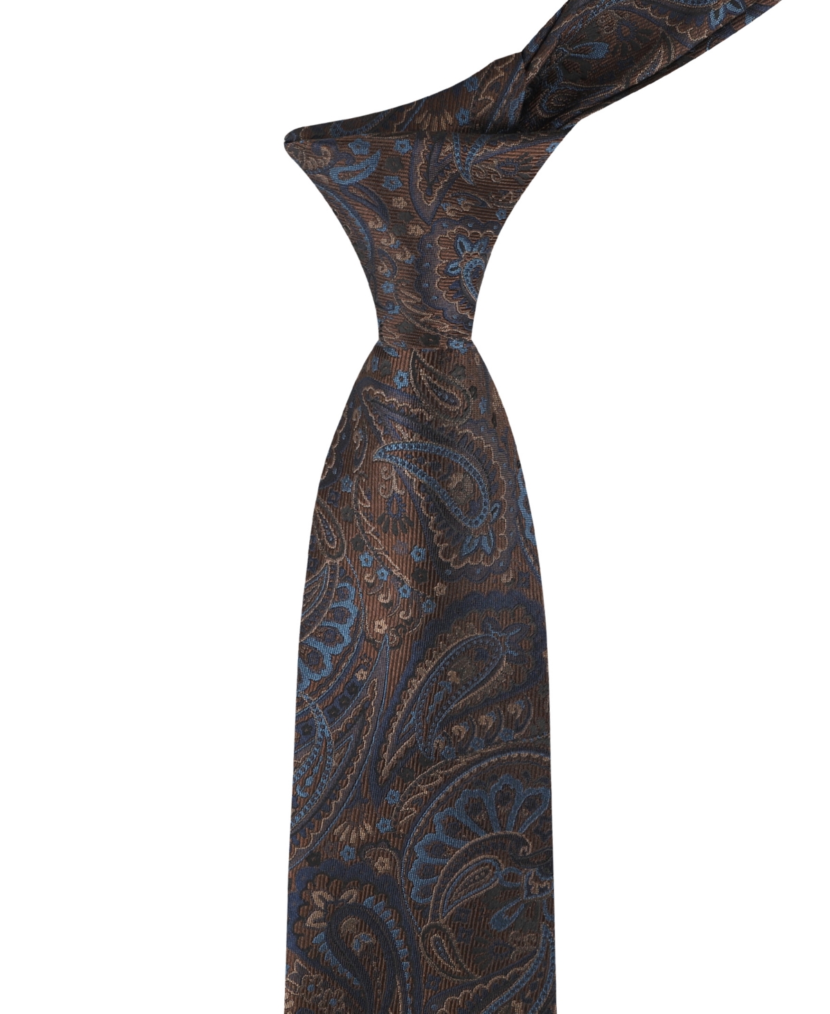 Tommy Hilfiger Men's Benson Paisley Printed Tie In Brown