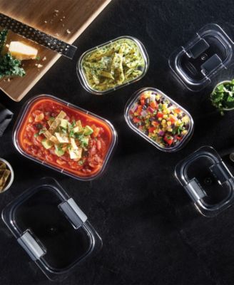 Brilliance 6-Pc. Leak-Proof Food Storage Containers Set
