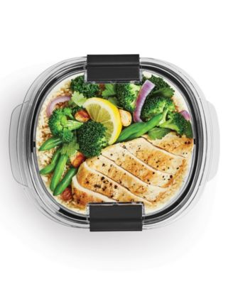 Brilliance 6.97-Cup Round Leak Proof Food Storage Container