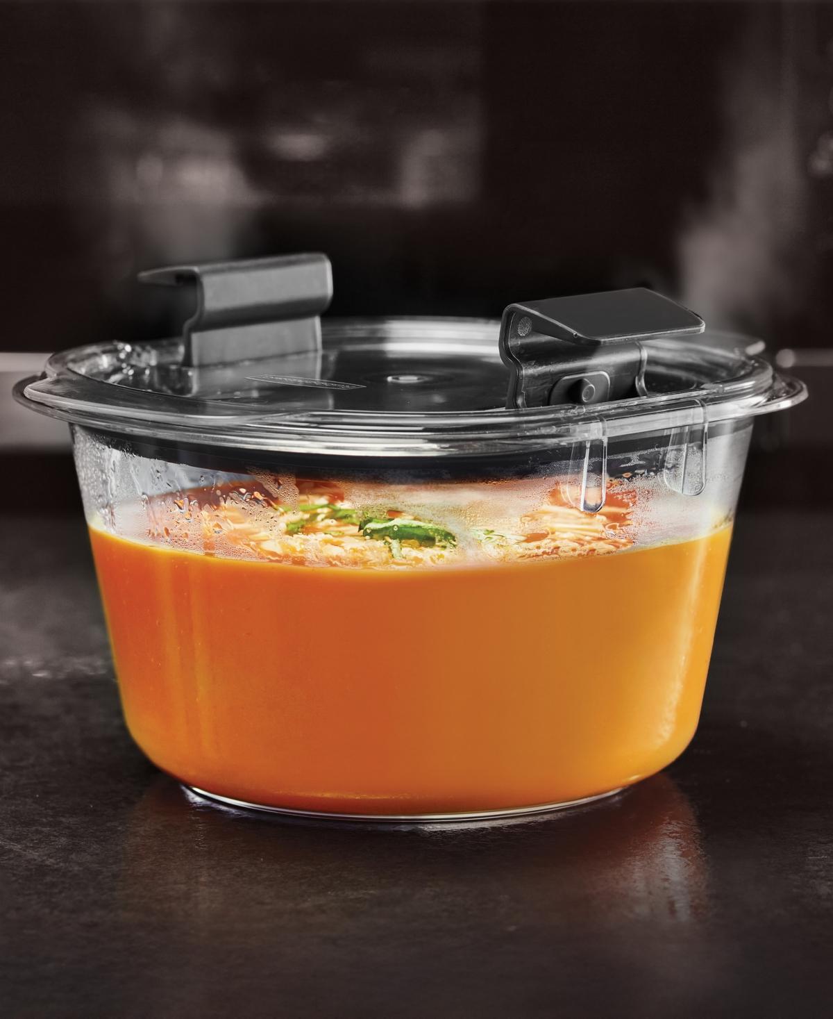 Rubbermaid Brilliance 2.17-cup Round Leak Proof Food Storage Containers, 2-pack In Transparent