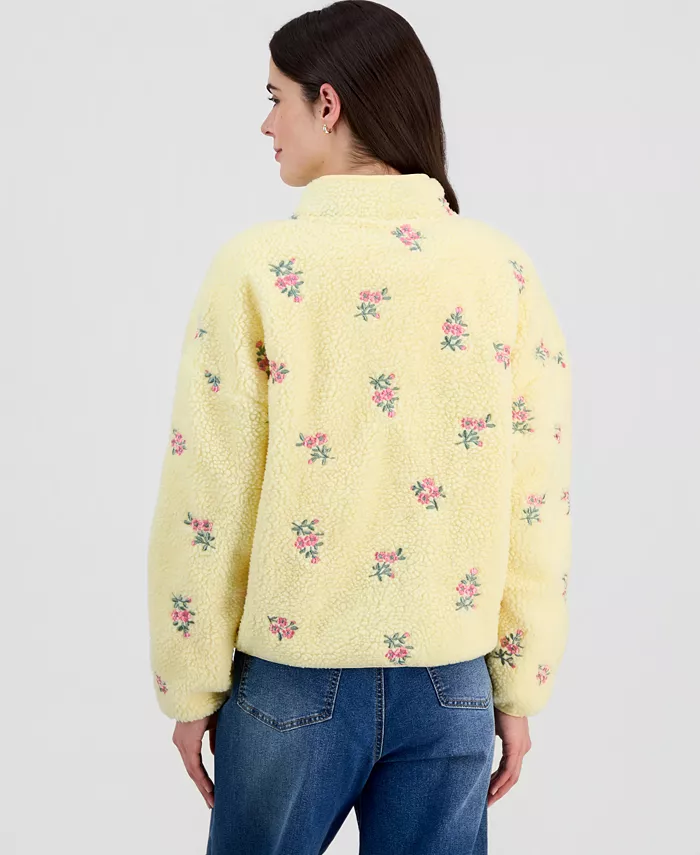Juniors' Lightweight Novelty Fleece Jacket - thumbnail 2