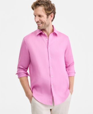 Men's 100% Linen Shirt