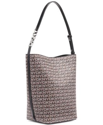 Avril Small Logo Bucket Bag