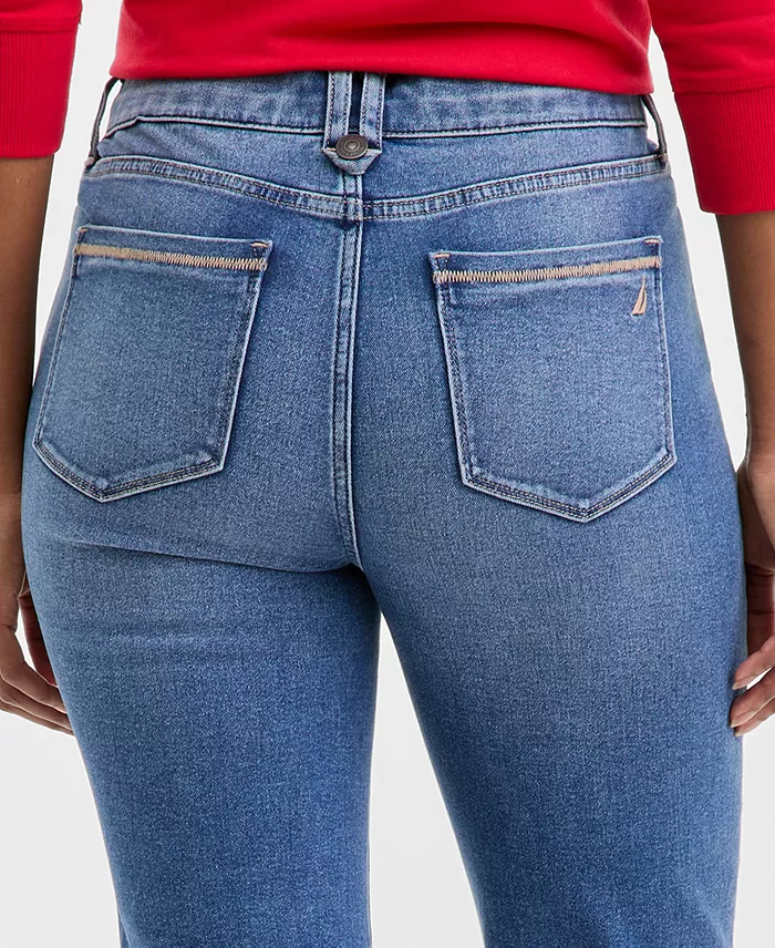 Women's Mid-Rise Bay Straight Jeans - thumbnail 5