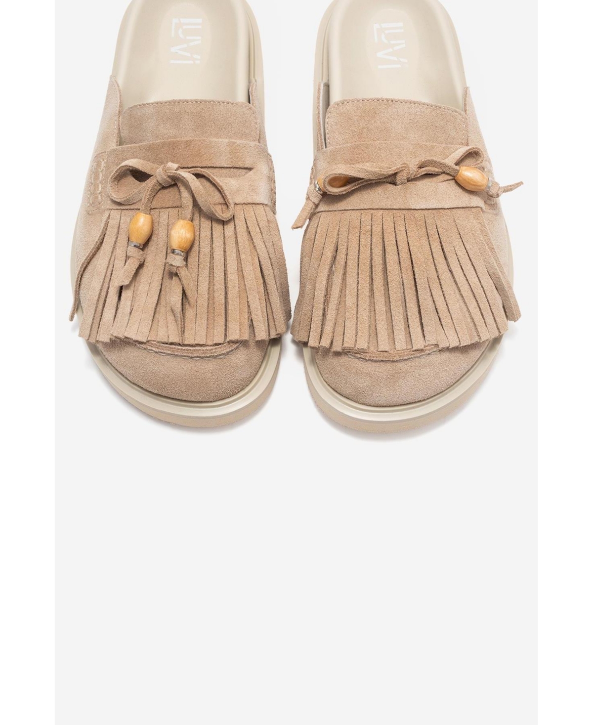 Forever & Always Shoes Women Carol Tassel Leather Mule