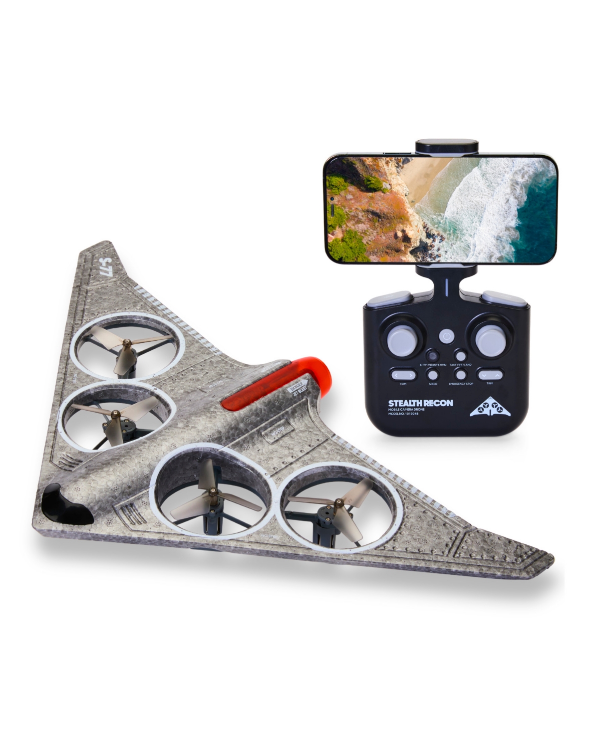 Sharper Image Stealth Recon Video Drone with Live Streaming Camera