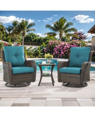 22 in. x 25 in. 4-Piece CushionGuard Deep Seating Outdoor Lounge Chair Replacement Cushions