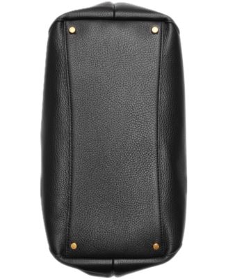 Glenwood Leather Shoulder with Tassel Detail