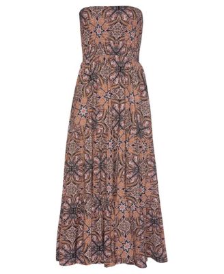 Women's Smocked Convertible Maxi Dress