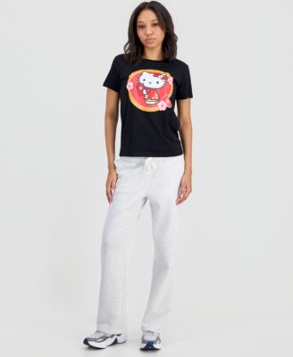 Juniors' Hello Kitty Graphic T-Shirt