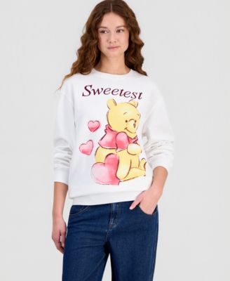 Winnie the Pooh - Juniors'  Crewneck Sweatshirt