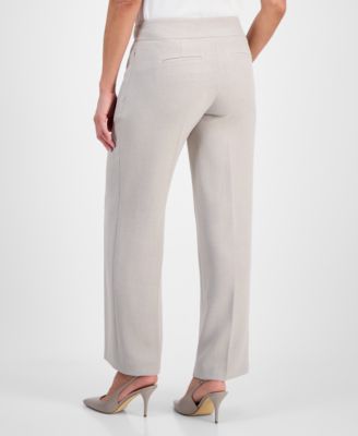 Women's Wide-Leg Smooth-Front Pants