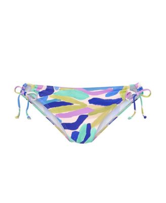 Women's Brushstroke Print Classic Bikini Swimsuit Bottom