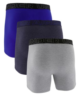 Men's 3-Pack Performance Solid 6" Boxer Briefs