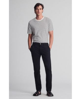 Men's Milton Slim Straight Chino In Casual Twill Pants