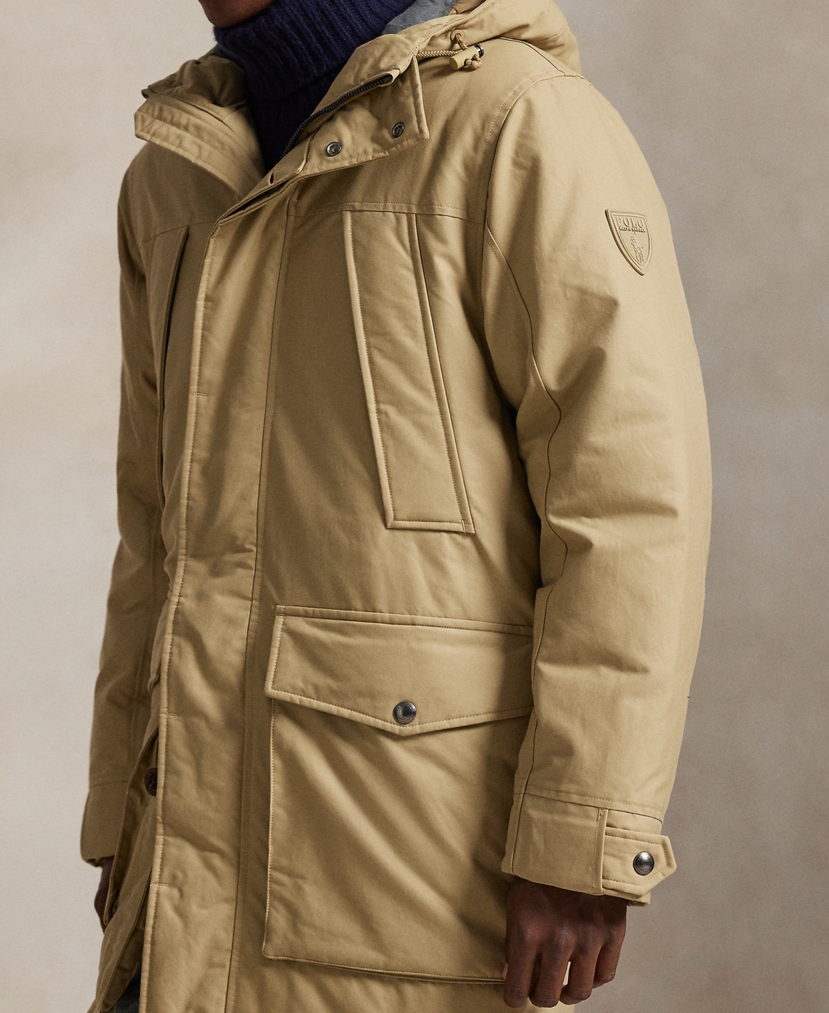 Polo Ralph Lauren Men's Lennox Parka Jacket In Gold