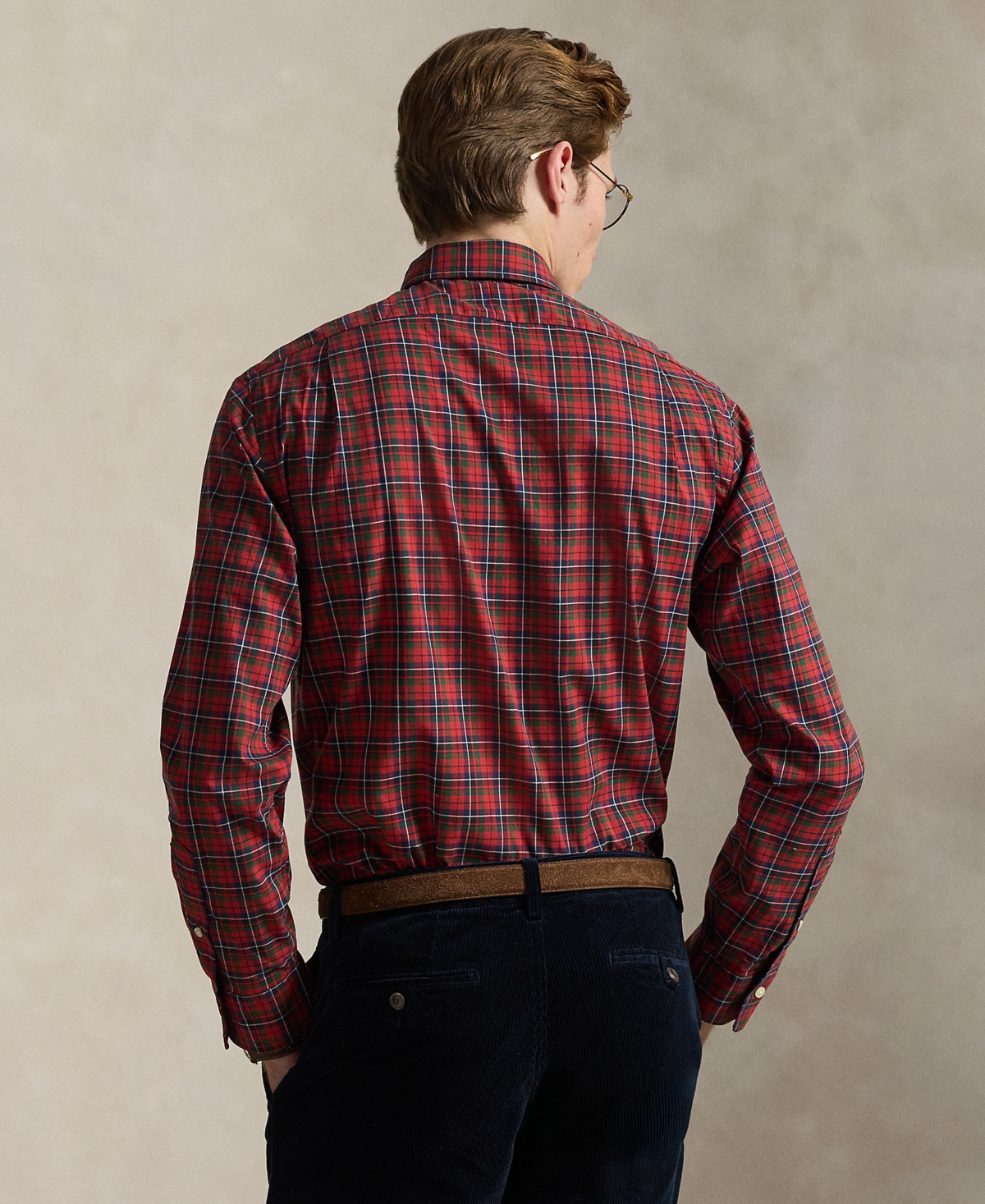 Polo Ralph Lauren Classic Fit Plaid Twill Shirt In Multi