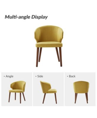 Mid-century Modern Upholstered Dining Chair