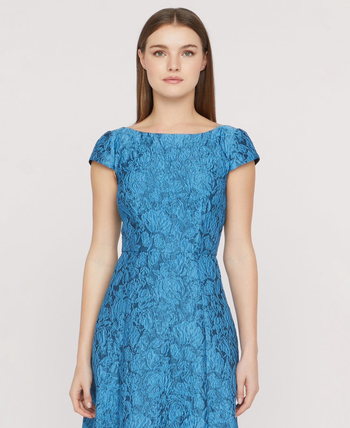 Js Collections Women's Zoey A-line Cocktail Dress In Blue