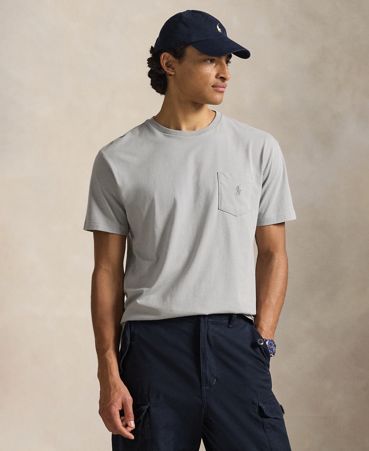 Polo Ralph Lauren Men's Classic Fit Crew Neck Pocket T-Shirt