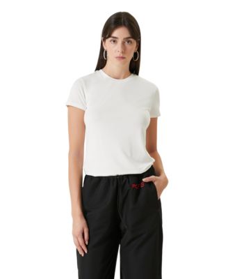 Women's Slim-Fit Stretch Modal-Blend T-Shirt