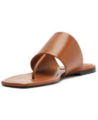 Women's Martha Square Toe Flat Sandals
