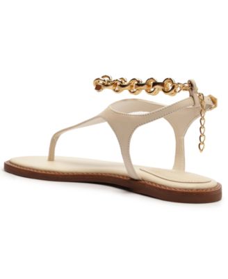 Women's Lys Round Toe Flat Sandals