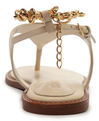 Women's Lys Round Toe Flat Sandals