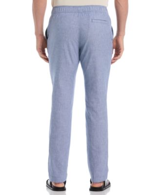 Men's Linen-Blend Drawstring Pants