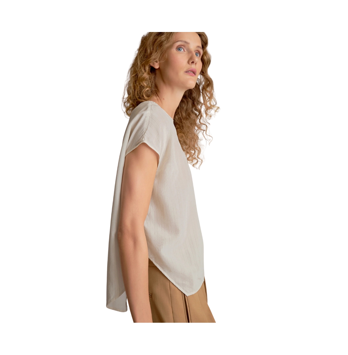M.m.LaFleur Women's Didion Drape Top
