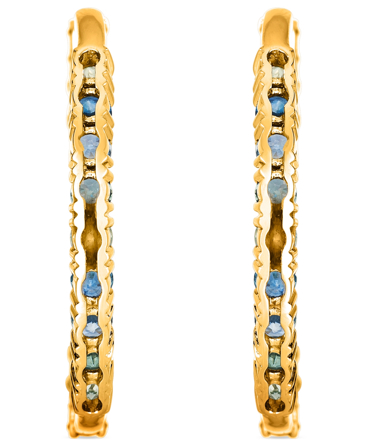 Le Vian Montana Sapphire Earrings (5.28 ct. t.w.) in 14k Honey Gold