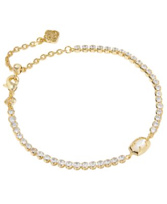 Kendra Scott - Imitation Pearl Emilie Tennis Bracelet