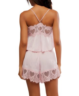 Women's Sweet Love Square Neck Camisole Top