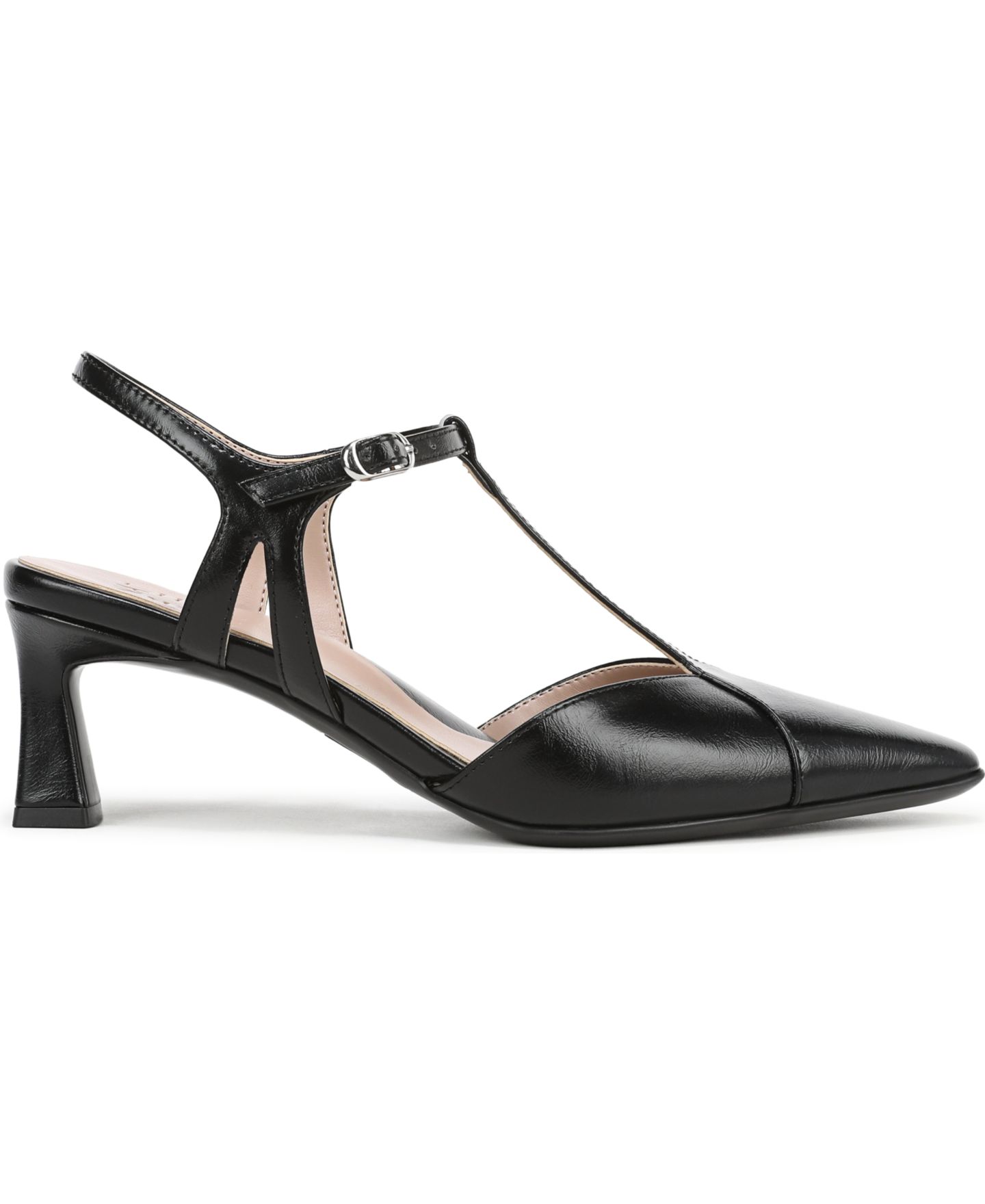 Женские туфли Naturalizer Torin Strappy Slingback Pumps, цвет: Чёрная искусственная кожа — фото 2