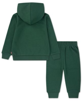 Boys' Toddler 2T-4T Bear Applique Hoodie and Jogger, 2-Piece Set
