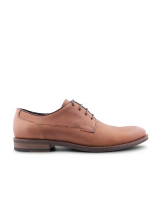 Men's Men s Hudson Dress Casual Lace-Up Plain Toe Leather Shoes