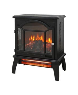 18 inch 3D Flame Electric Infrared Quartz Fireplace Stove with remote control
