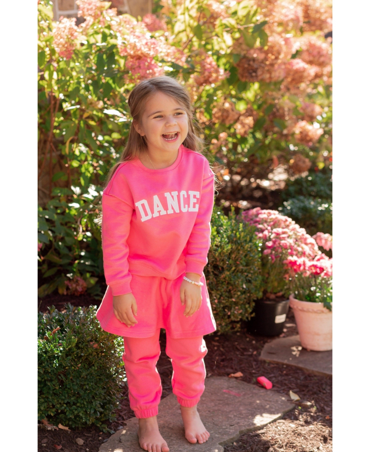 Bits & Bows Baby Girls Skirted Bow Joggers