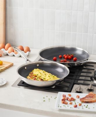 Paradigm Ceramic Stainless Steel 12" Dual Performance Fry Pan