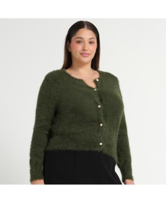 Plus Size Camille Crew Cardi