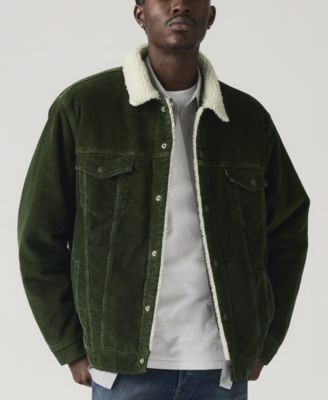 Men's Loose-Fit Long-Sleeves Trucker Jacket