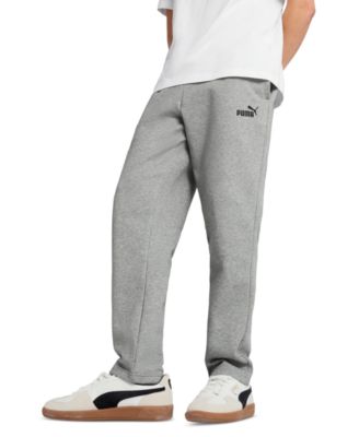 Puma - Men's Logo Fleece Open Bottom Regular Fit Sweatpants