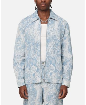Men's Denim Jacquard Jacket