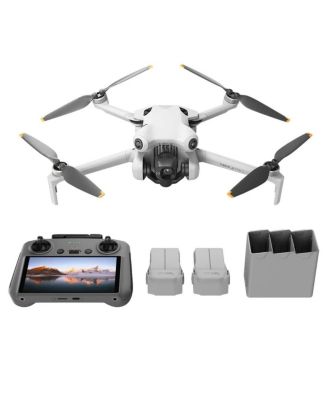 DJI Mini 4 Pro Fly More Combo with DJI RC 2 (Screen Remote Controller), Folding Mini-Drone with 4K HDR Video Camera for Adults, Under 0.549