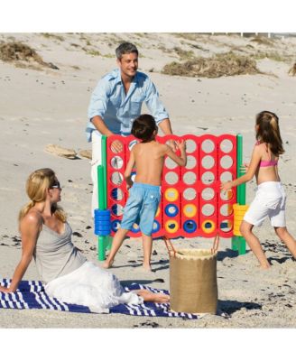 Jumbo 4-to-Score 4 in A Row Giant Game Set for Family